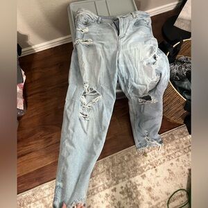 AE ripped jeans size 18